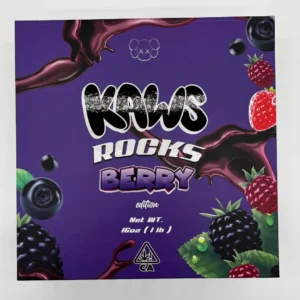kaws rocks berry edition