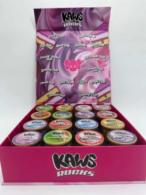 kaws rocks cake edition box