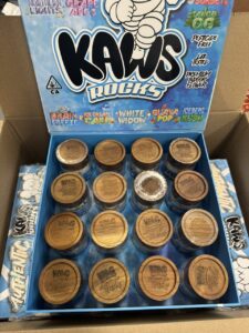 kaws moon rocks snowcaps edition