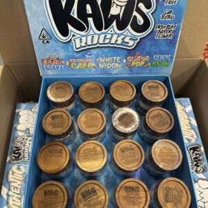 kaws moon rocks snowcaps edition